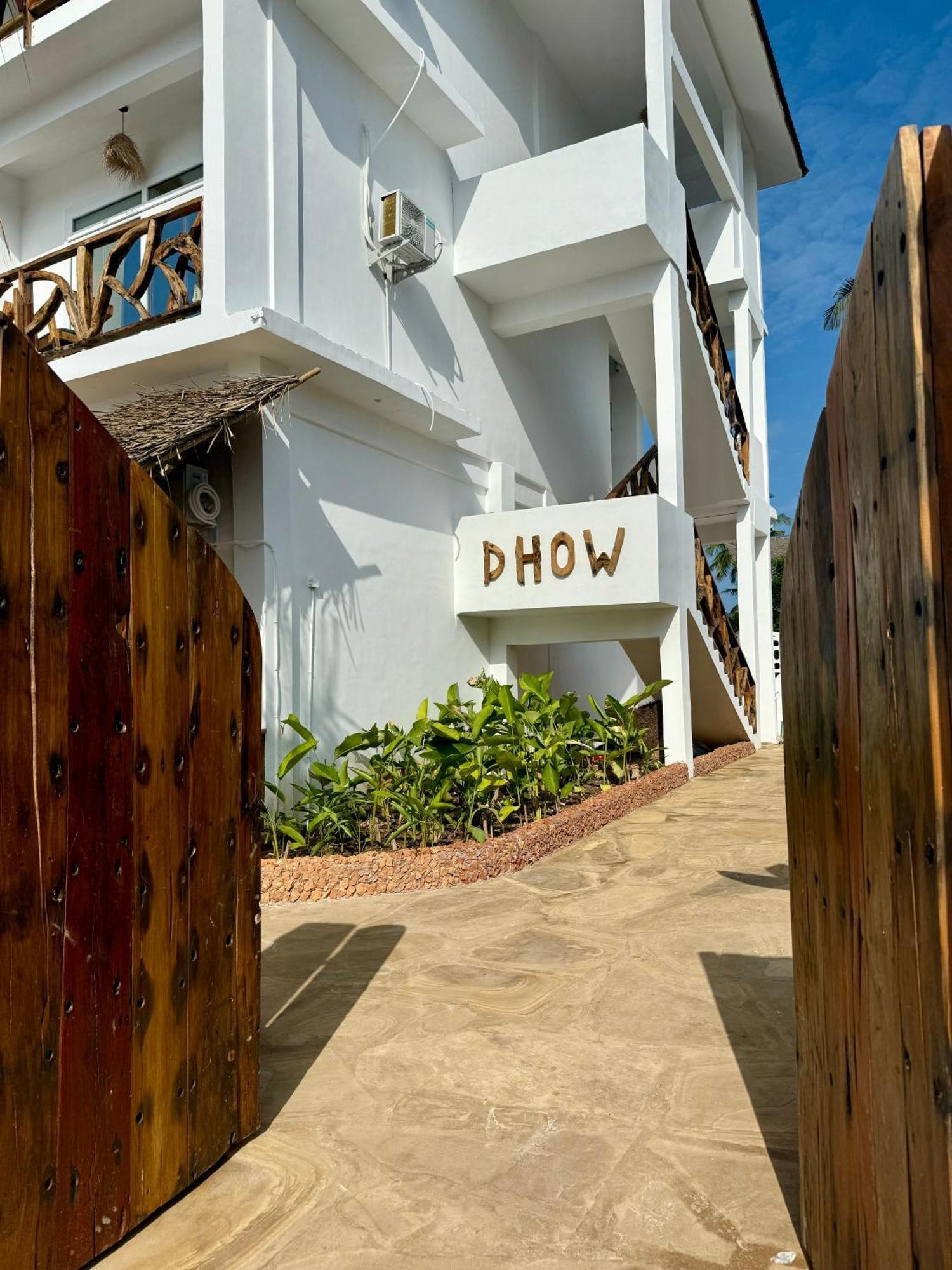 Dhow Beach Boutique Hotel Nungwi Bagian luar foto